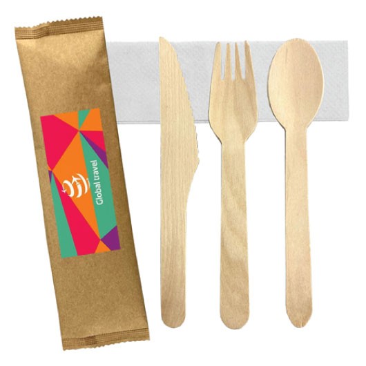 Promotional Wooden Cutlery Sets